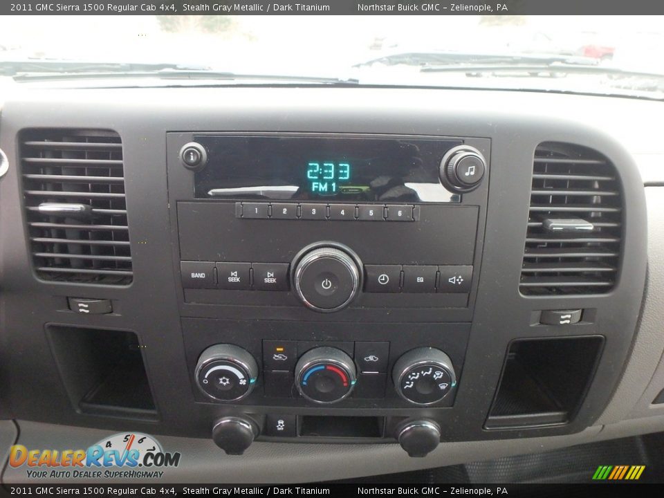 2011 GMC Sierra 1500 Regular Cab 4x4 Stealth Gray Metallic / Dark Titanium Photo #26