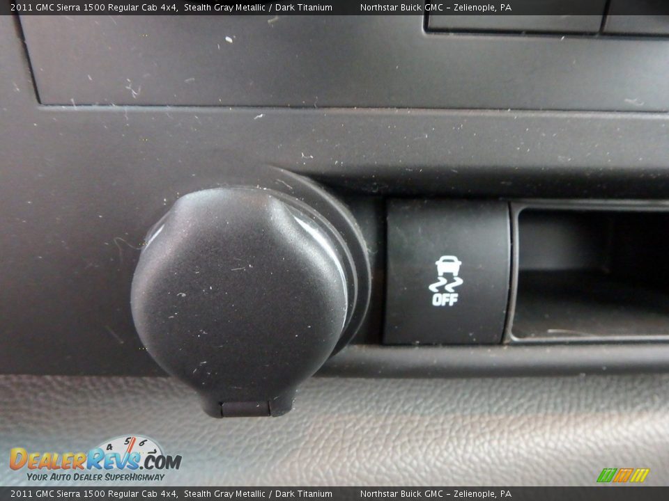 2011 GMC Sierra 1500 Regular Cab 4x4 Stealth Gray Metallic / Dark Titanium Photo #27