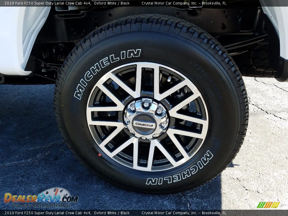 2019 Ford F250 Super Duty Lariat Crew Cab 4x4 Oxford White / Black Photo #20