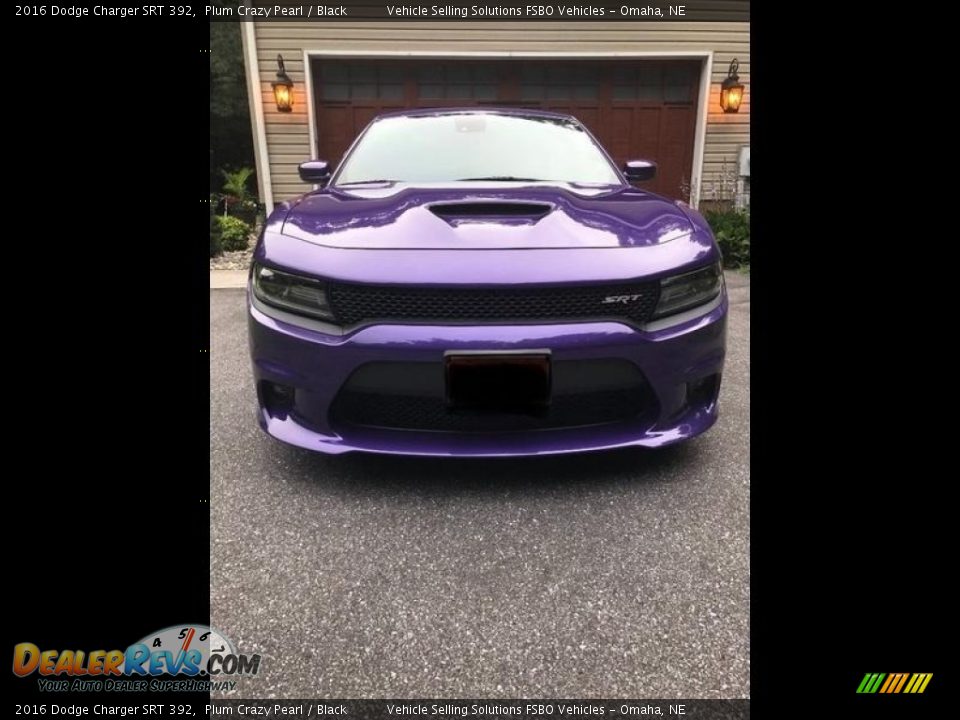 2016 Dodge Charger SRT 392 Plum Crazy Pearl / Black Photo #14