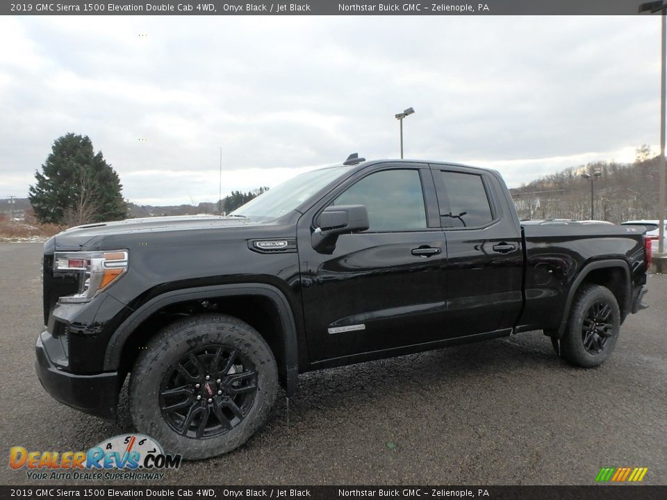 Onyx Black 2019 GMC Sierra 1500 Elevation Double Cab 4WD Photo #1