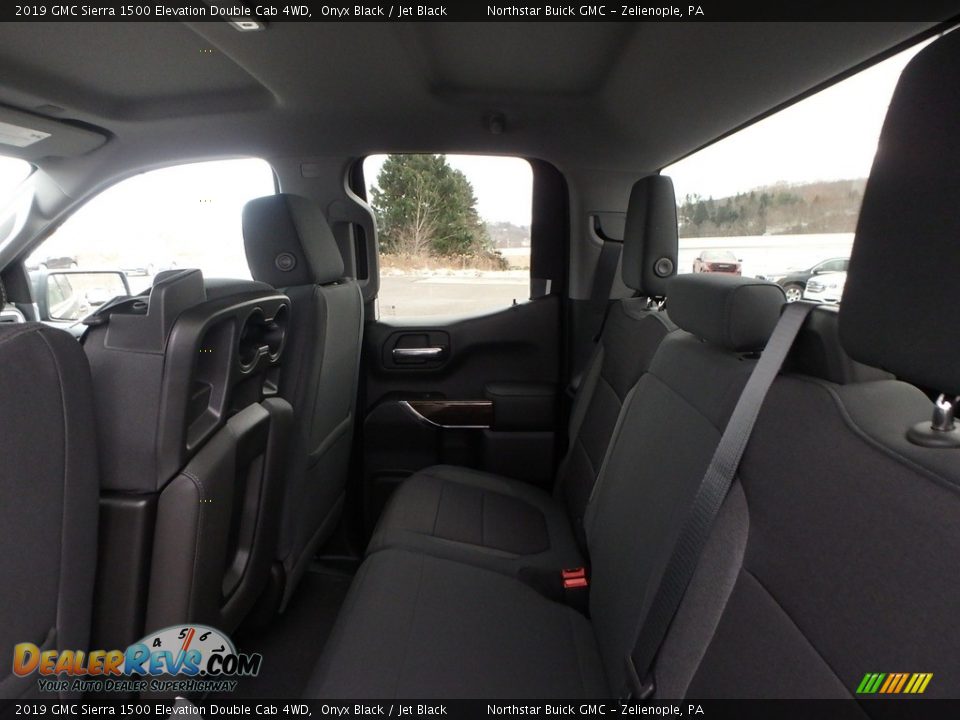 2019 GMC Sierra 1500 Elevation Double Cab 4WD Onyx Black / Jet Black Photo #11
