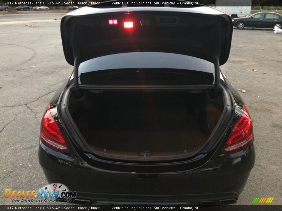 2017 Mercedes-Benz C 63 S AMG Sedan Black / Black Photo #17