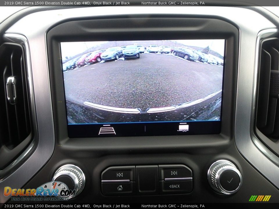 2019 GMC Sierra 1500 Elevation Double Cab 4WD Onyx Black / Jet Black Photo #17
