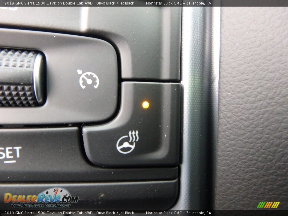 2019 GMC Sierra 1500 Elevation Double Cab 4WD Onyx Black / Jet Black Photo #20