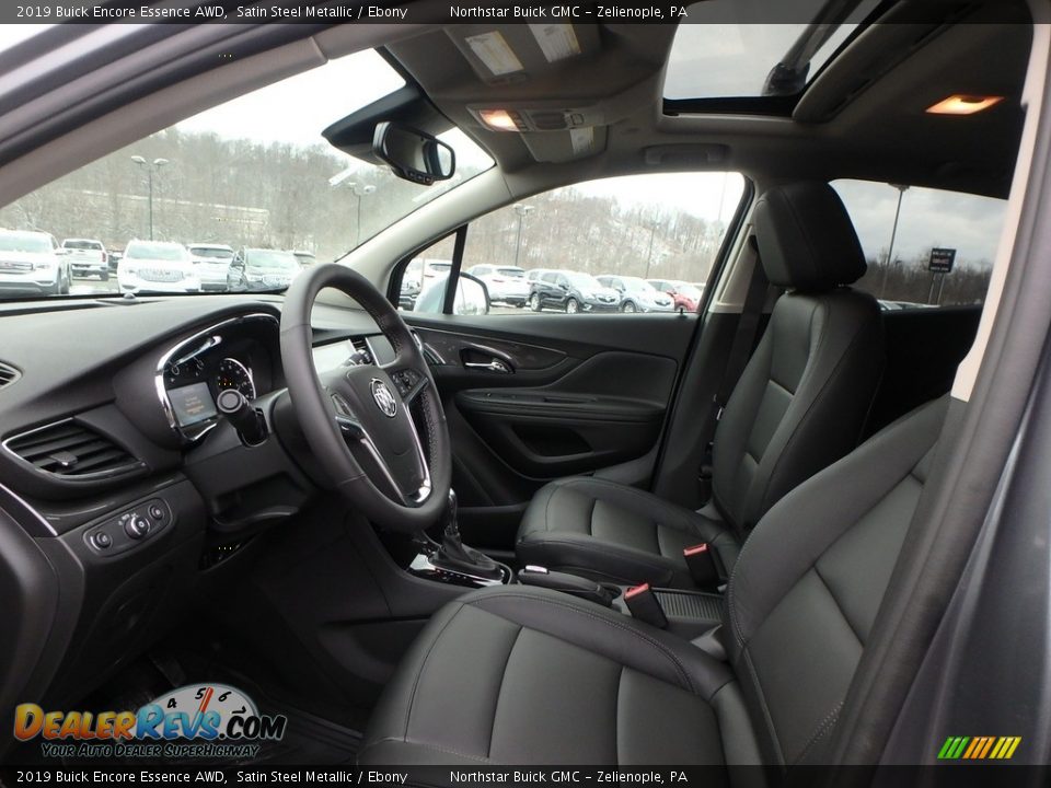 Front Seat of 2019 Buick Encore Essence AWD Photo #11