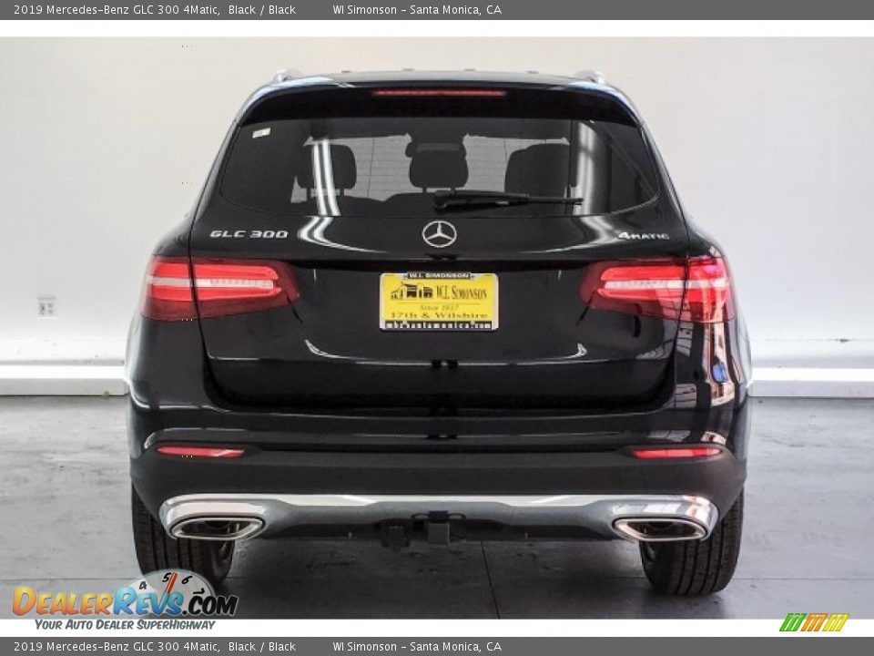 2019 Mercedes-Benz GLC 300 4Matic Black / Black Photo #3