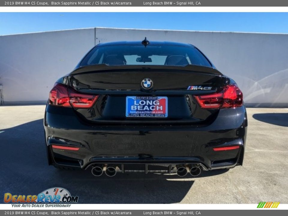 2019 BMW M4 CS Coupe Black Sapphire Metallic / CS Black w/Alcantara Photo #3