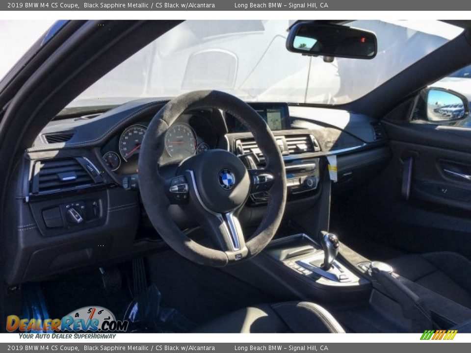 2019 BMW M4 CS Coupe Black Sapphire Metallic / CS Black w/Alcantara Photo #4