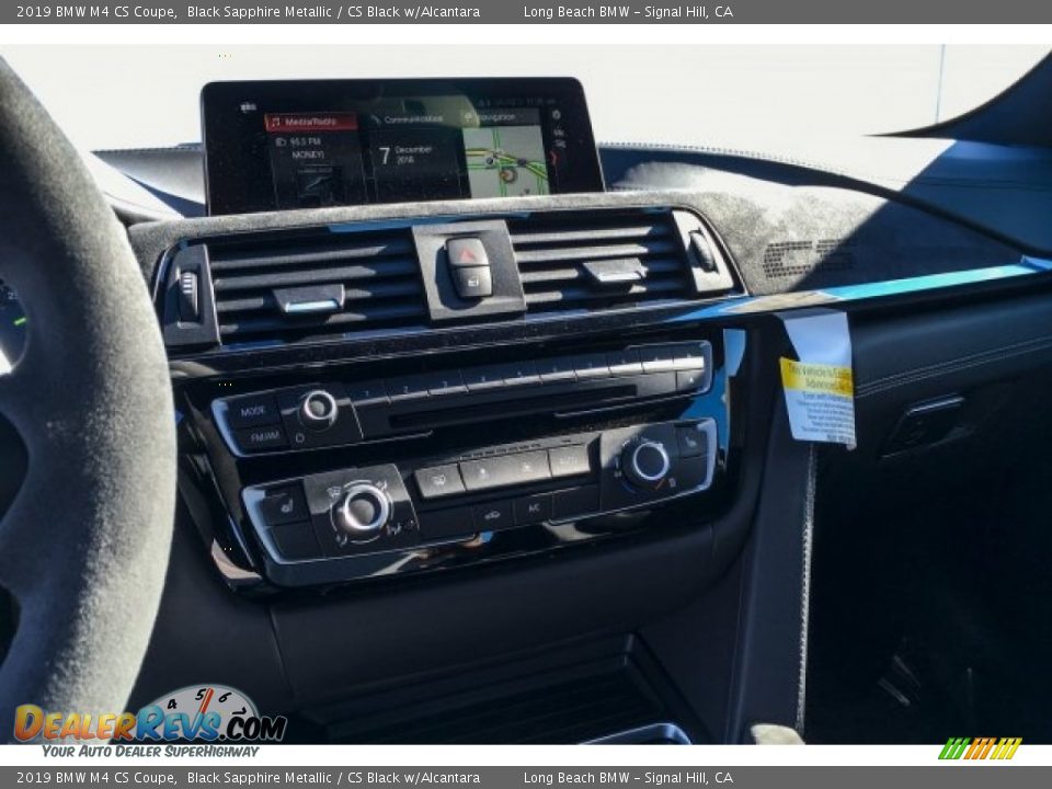 2019 BMW M4 CS Coupe Black Sapphire Metallic / CS Black w/Alcantara Photo #6
