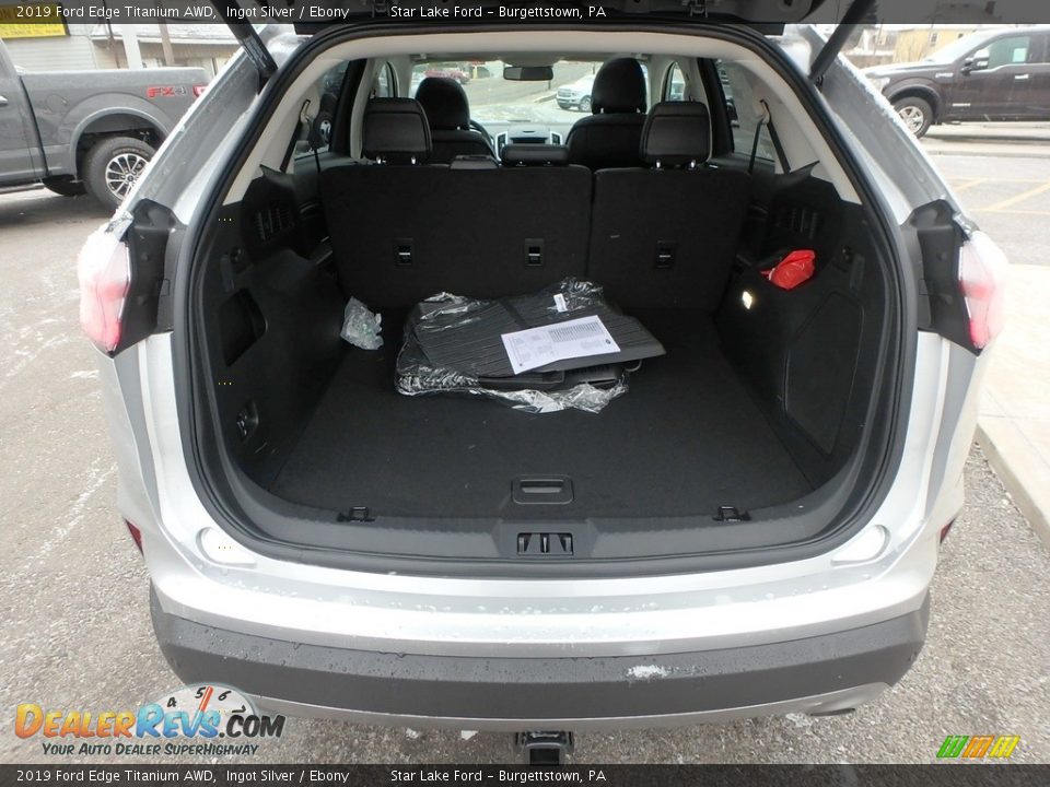 2019 Ford Edge Titanium AWD Ingot Silver / Ebony Photo #7