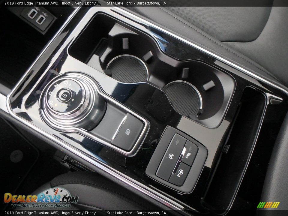 2019 Ford Edge Titanium AWD Ingot Silver / Ebony Photo #20