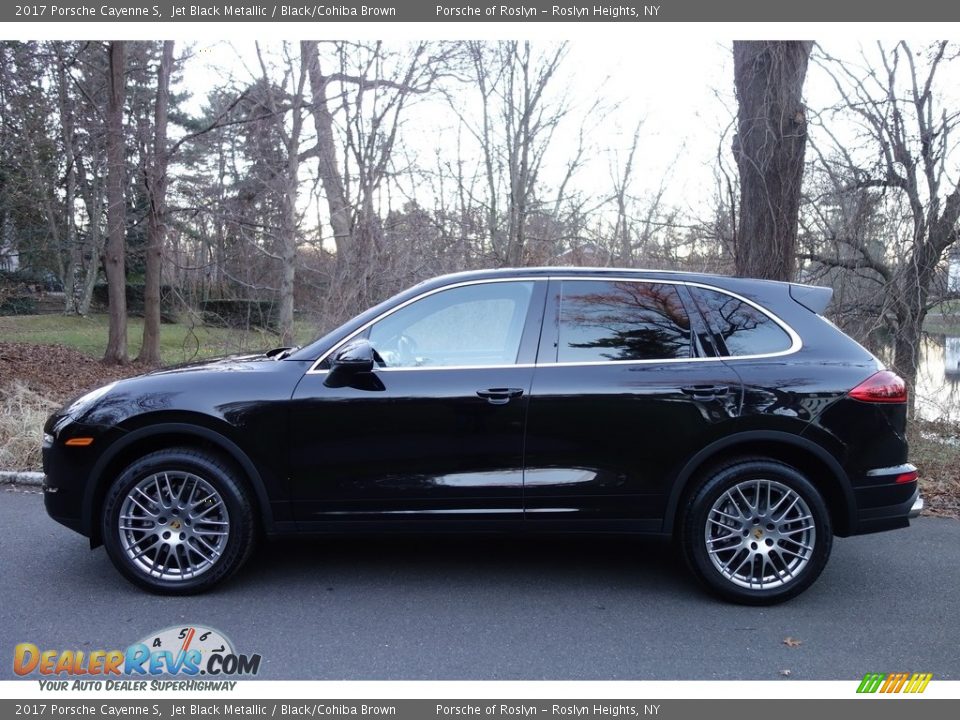 Jet Black Metallic 2017 Porsche Cayenne S Photo #3