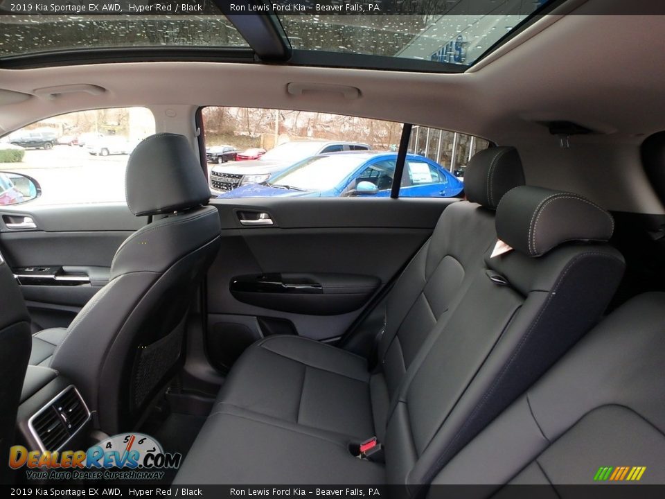 Rear Seat of 2019 Kia Sportage EX AWD Photo #12