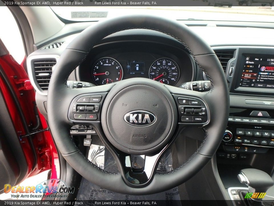 2019 Kia Sportage EX AWD Steering Wheel Photo #17