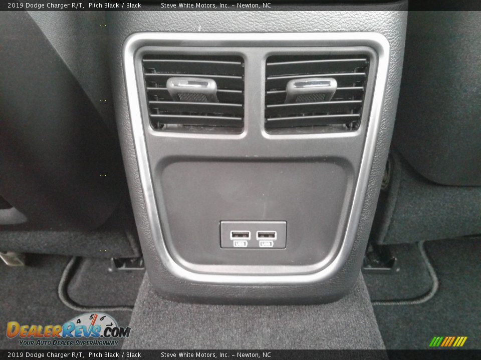 2019 Dodge Charger R/T Pitch Black / Black Photo #13