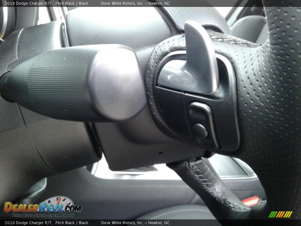 2019 Dodge Charger R/T Pitch Black / Black Photo #16