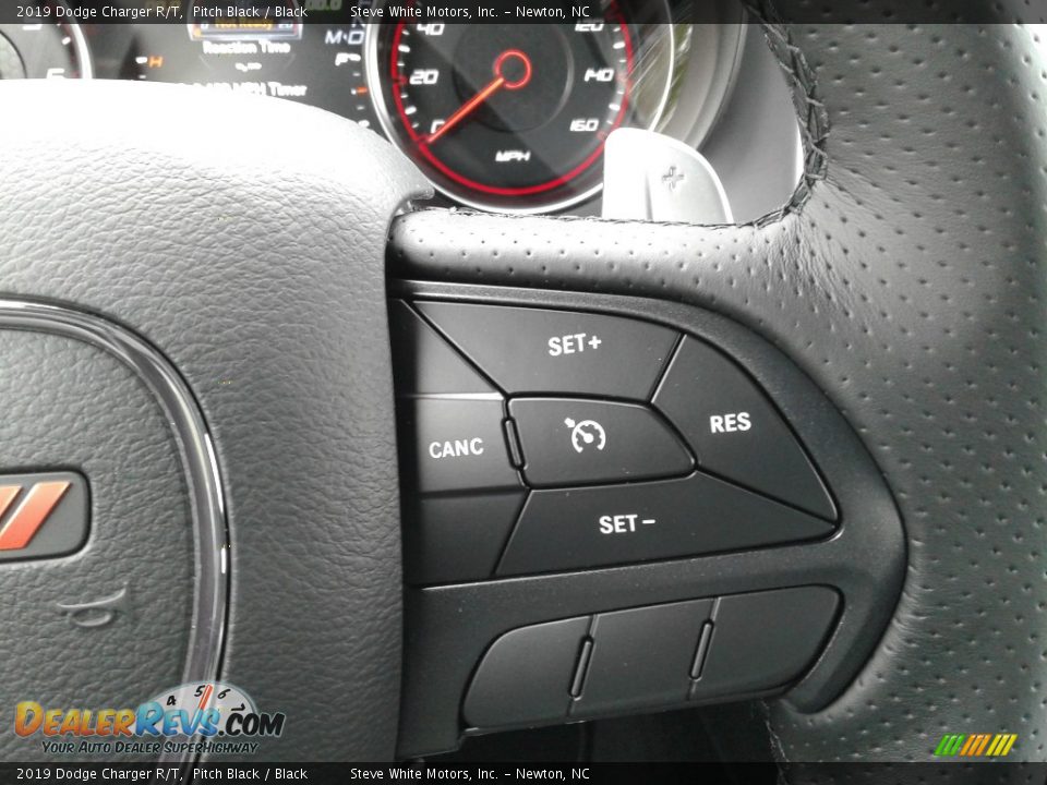 2019 Dodge Charger R/T Pitch Black / Black Photo #18