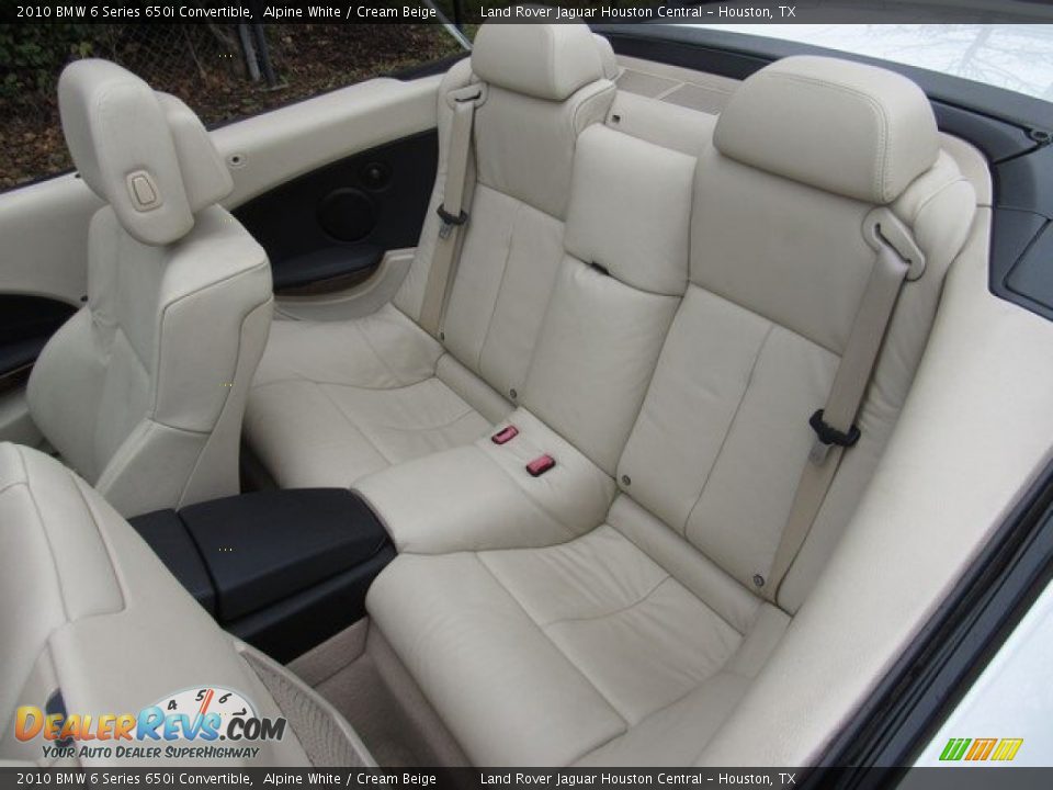 2010 BMW 6 Series 650i Convertible Alpine White / Cream Beige Photo #5