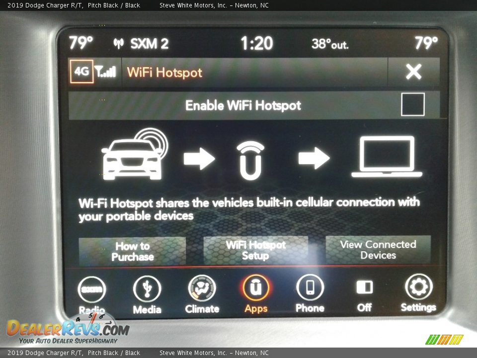 2019 Dodge Charger R/T Pitch Black / Black Photo #25