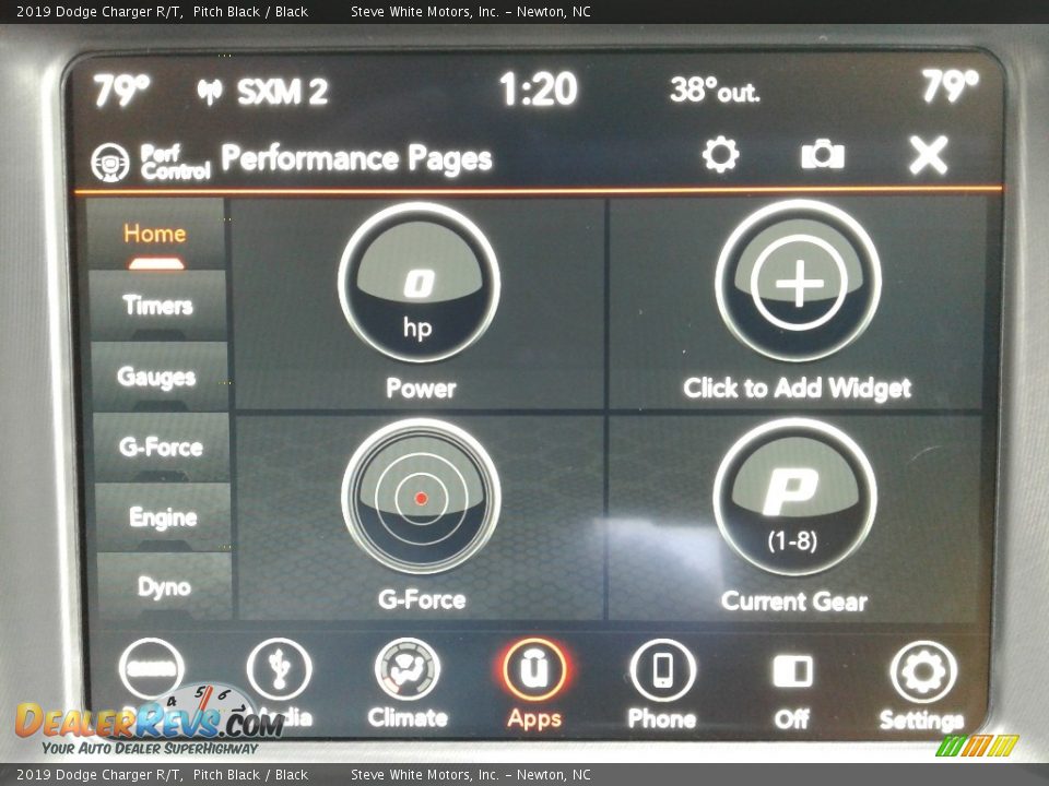 2019 Dodge Charger R/T Pitch Black / Black Photo #27