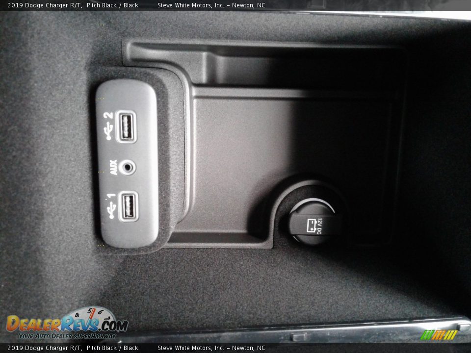 2019 Dodge Charger R/T Pitch Black / Black Photo #30