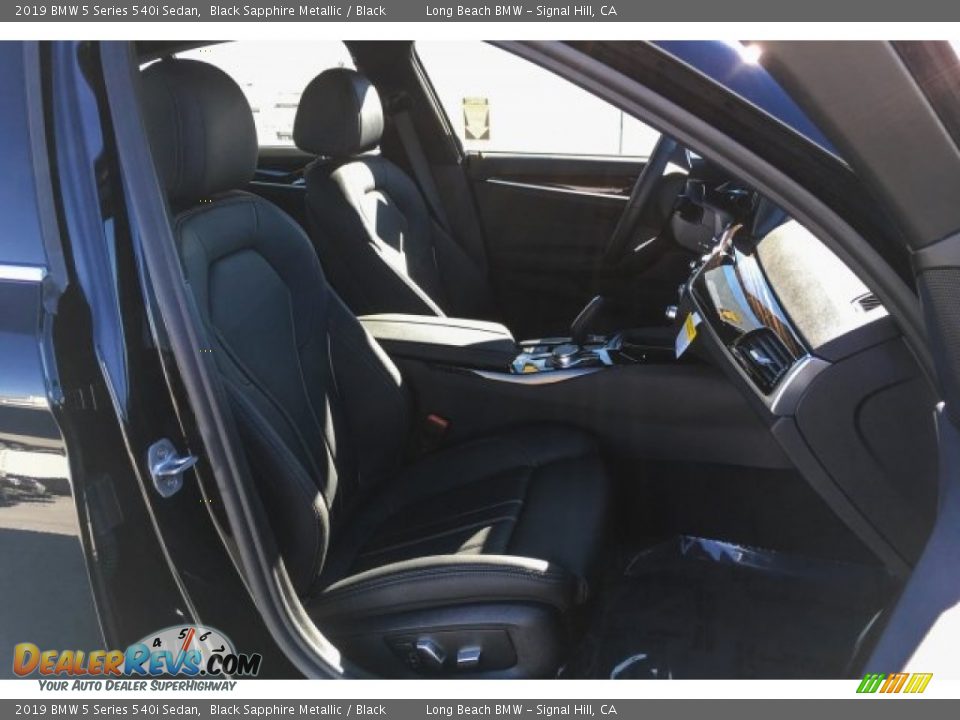 2019 BMW 5 Series 540i Sedan Black Sapphire Metallic / Black Photo #5