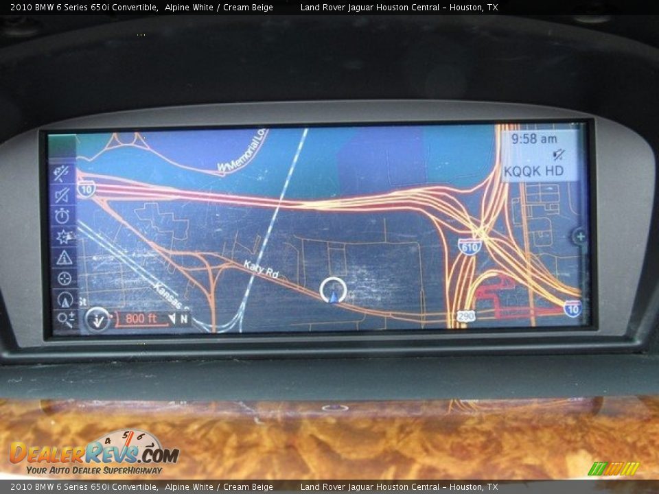 2010 BMW 6 Series 650i Convertible Alpine White / Cream Beige Photo #27