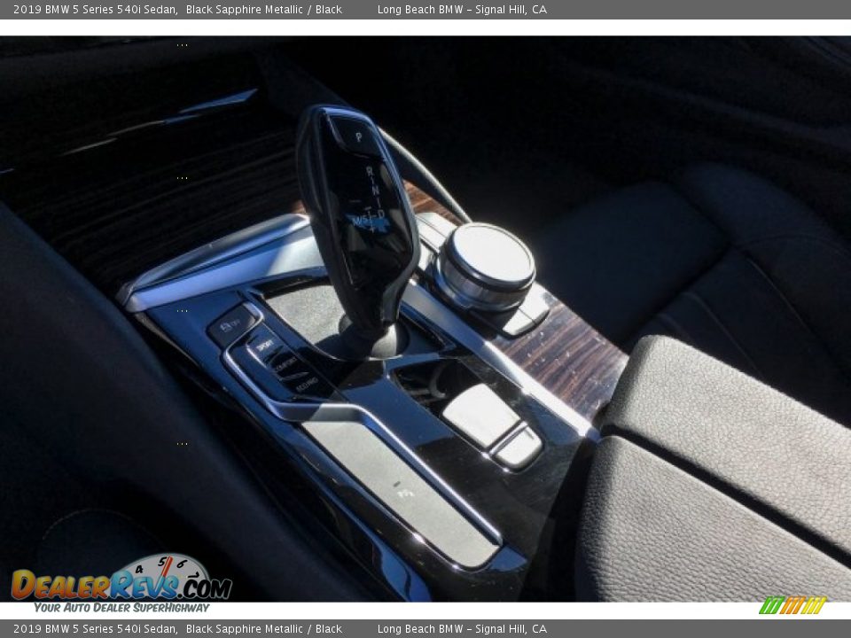 2019 BMW 5 Series 540i Sedan Black Sapphire Metallic / Black Photo #7