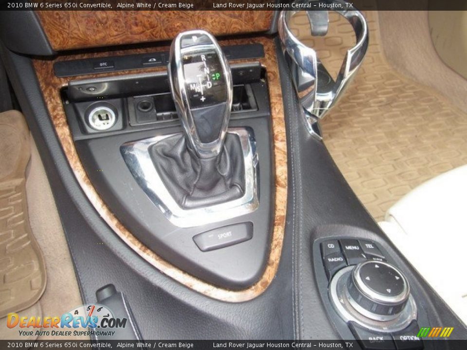 2010 BMW 6 Series 650i Convertible Alpine White / Cream Beige Photo #29