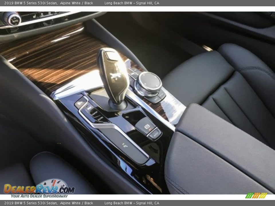 2019 BMW 5 Series 530i Sedan Alpine White / Black Photo #7