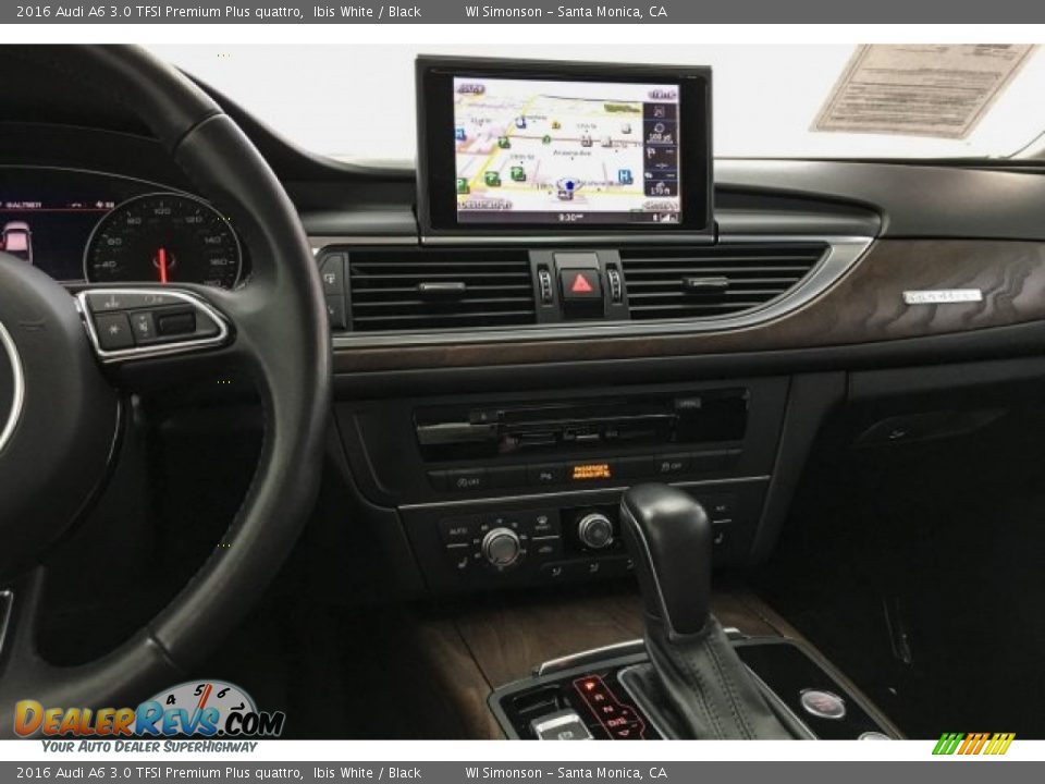 2016 Audi A6 3.0 TFSI Premium Plus quattro Ibis White / Black Photo #5