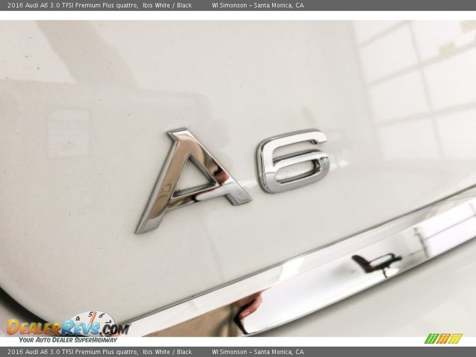 2016 Audi A6 3.0 TFSI Premium Plus quattro Ibis White / Black Photo #7