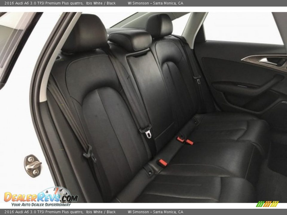 2016 Audi A6 3.0 TFSI Premium Plus quattro Ibis White / Black Photo #13