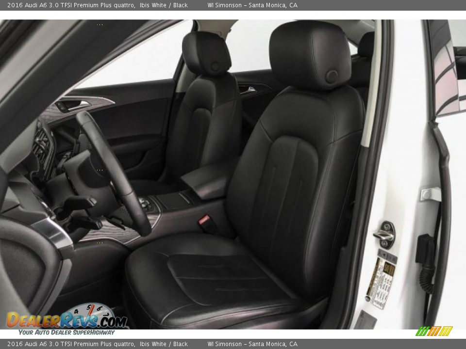 2016 Audi A6 3.0 TFSI Premium Plus quattro Ibis White / Black Photo #15