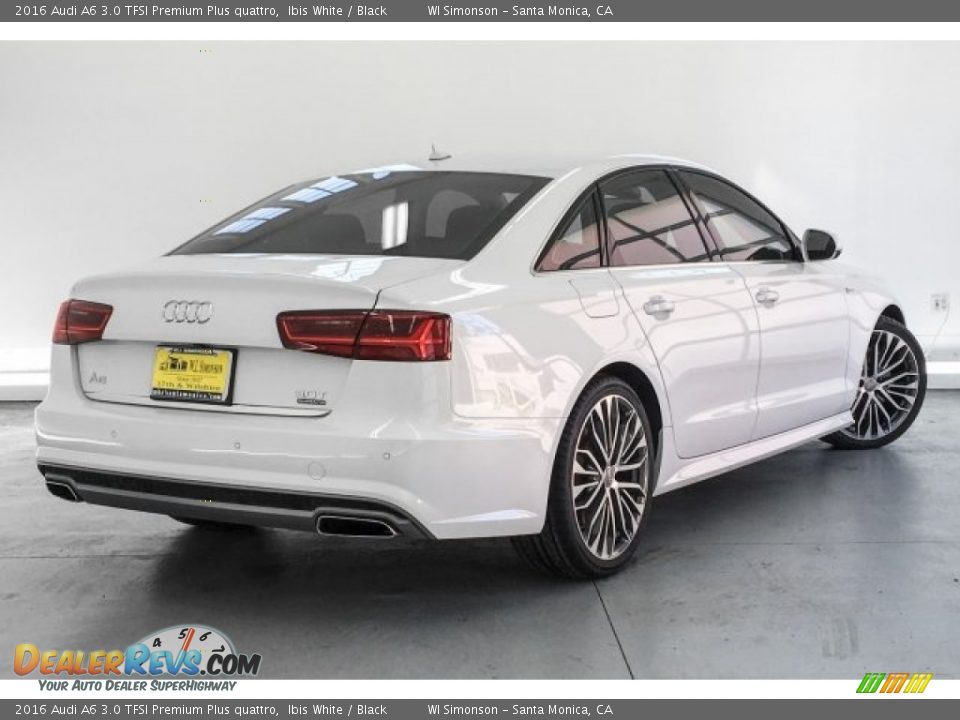 2016 Audi A6 3.0 TFSI Premium Plus quattro Ibis White / Black Photo #16
