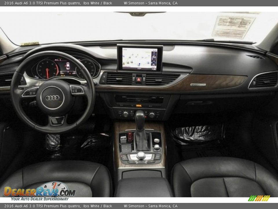 2016 Audi A6 3.0 TFSI Premium Plus quattro Ibis White / Black Photo #18