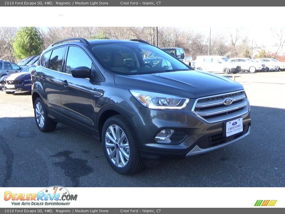 2019 Ford Escape SEL 4WD Magnetic / Medium Light Stone Photo #1