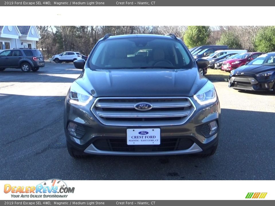 2019 Ford Escape SEL 4WD Magnetic / Medium Light Stone Photo #2