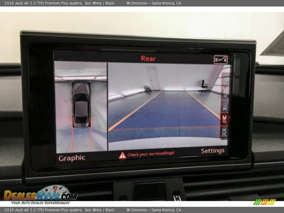 2016 Audi A6 3.0 TFSI Premium Plus quattro Ibis White / Black Photo #22