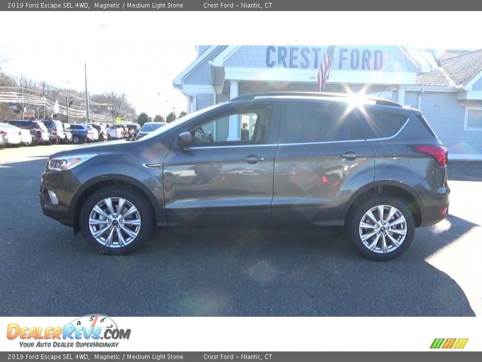2019 Ford Escape SEL 4WD Magnetic / Medium Light Stone Photo #4