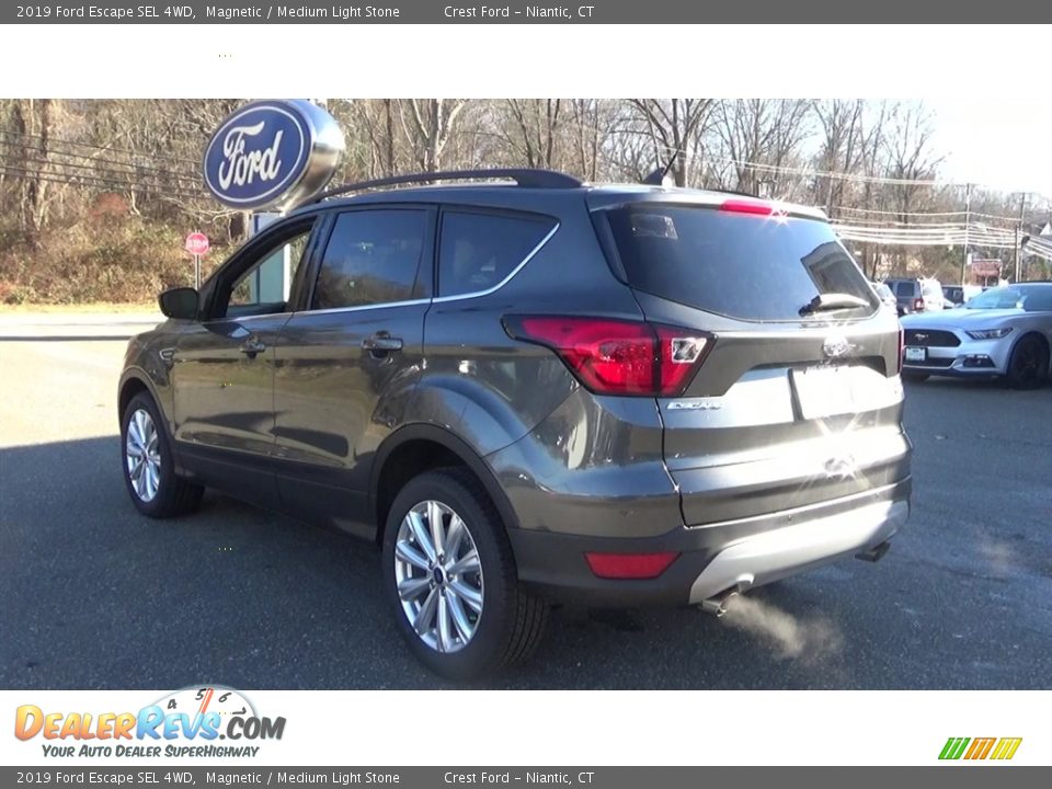 2019 Ford Escape SEL 4WD Magnetic / Medium Light Stone Photo #5