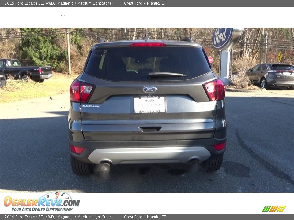 2019 Ford Escape SEL 4WD Magnetic / Medium Light Stone Photo #6