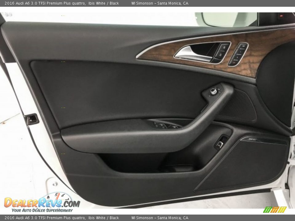 2016 Audi A6 3.0 TFSI Premium Plus quattro Ibis White / Black Photo #26