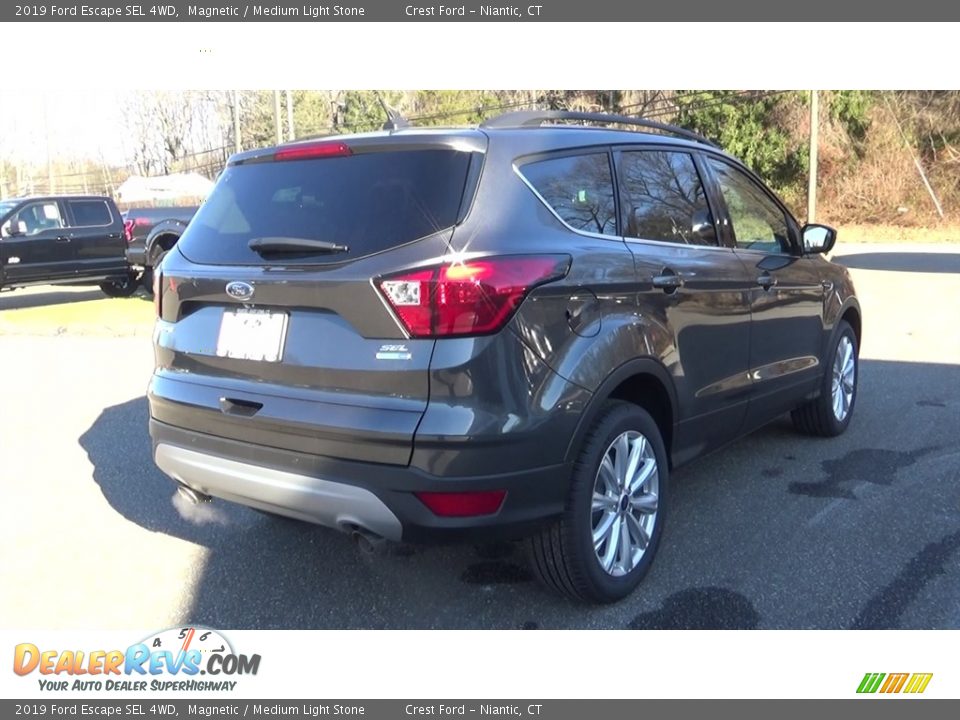 2019 Ford Escape SEL 4WD Magnetic / Medium Light Stone Photo #7