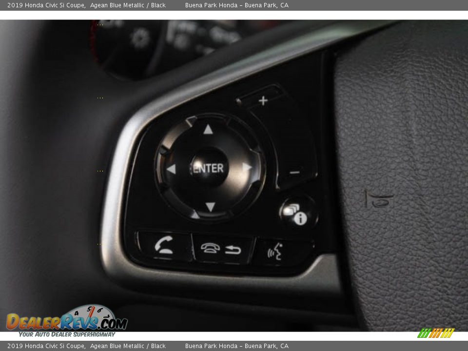 2019 Honda Civic Si Coupe Steering Wheel Photo #22