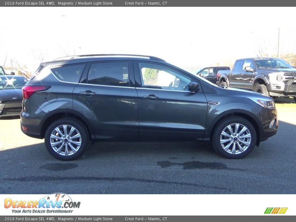 2019 Ford Escape SEL 4WD Magnetic / Medium Light Stone Photo #8
