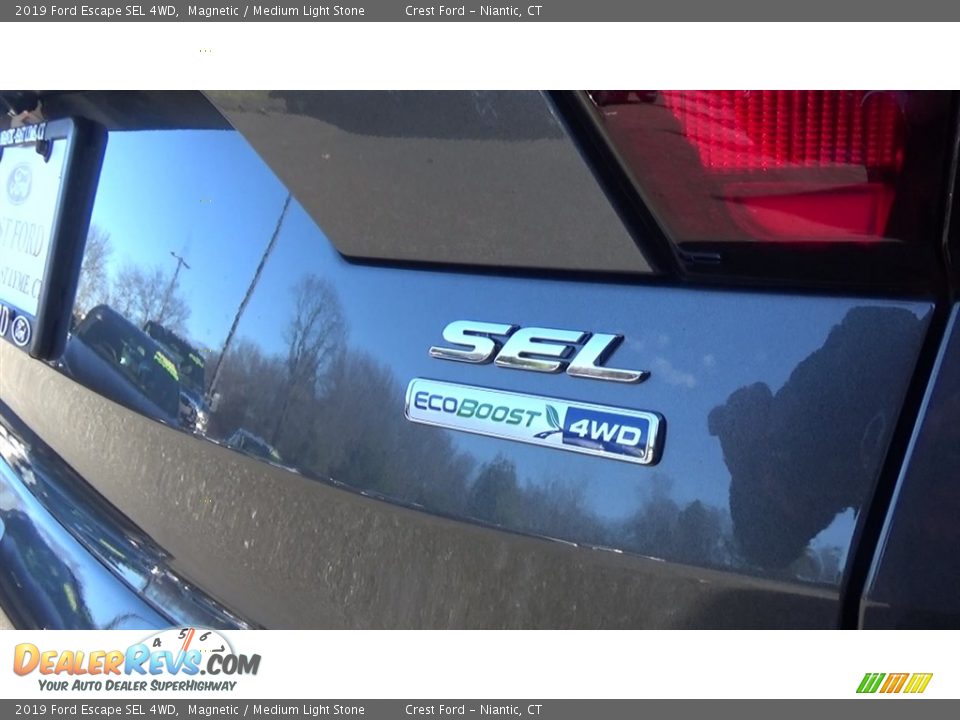 2019 Ford Escape SEL 4WD Magnetic / Medium Light Stone Photo #9