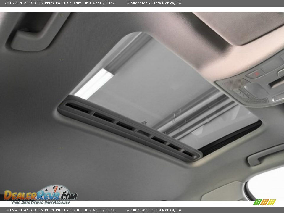 2016 Audi A6 3.0 TFSI Premium Plus quattro Ibis White / Black Photo #30
