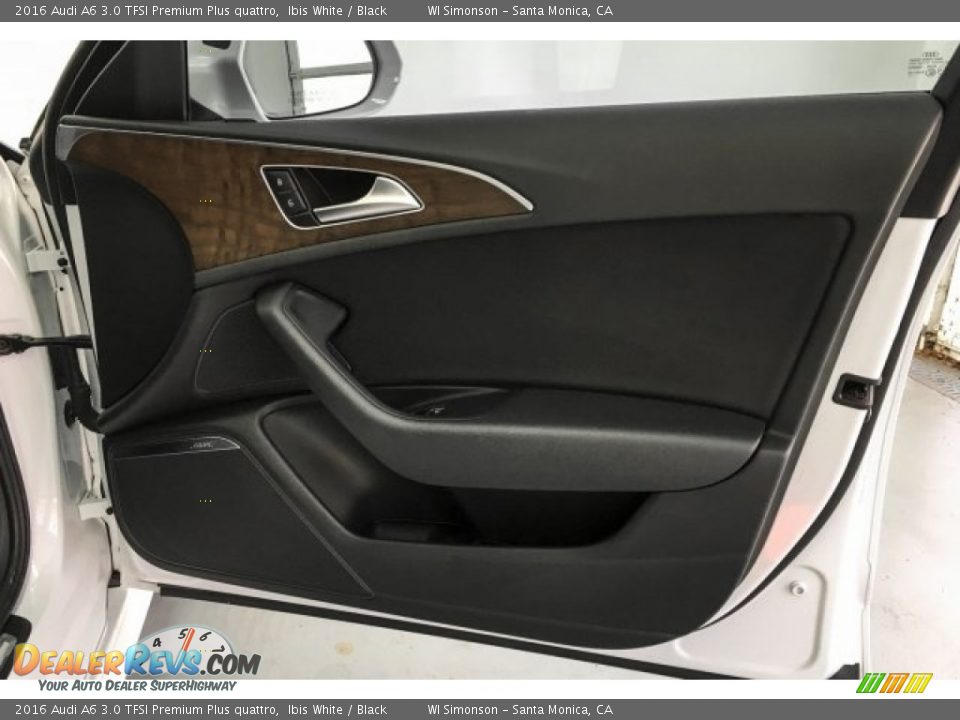 2016 Audi A6 3.0 TFSI Premium Plus quattro Ibis White / Black Photo #31